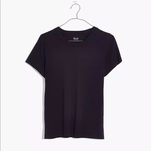 Madewell Northside Vintage Tee in True Black